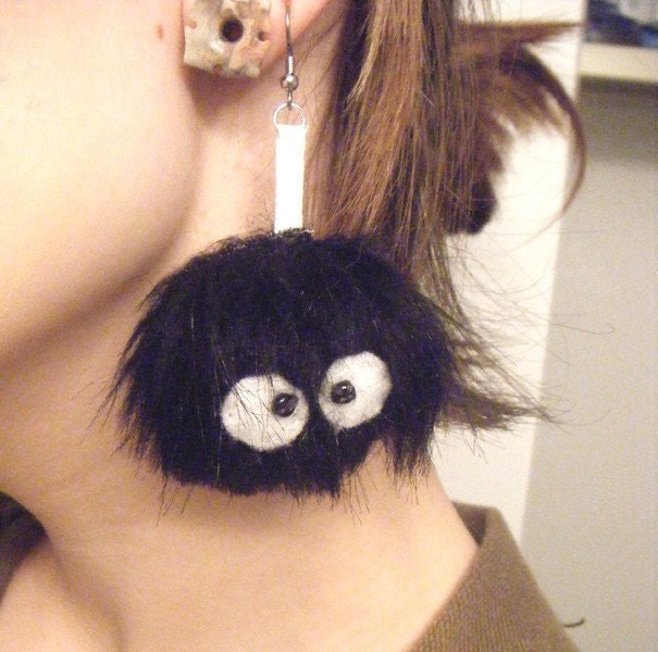 Totoro/Spirited Away earrings