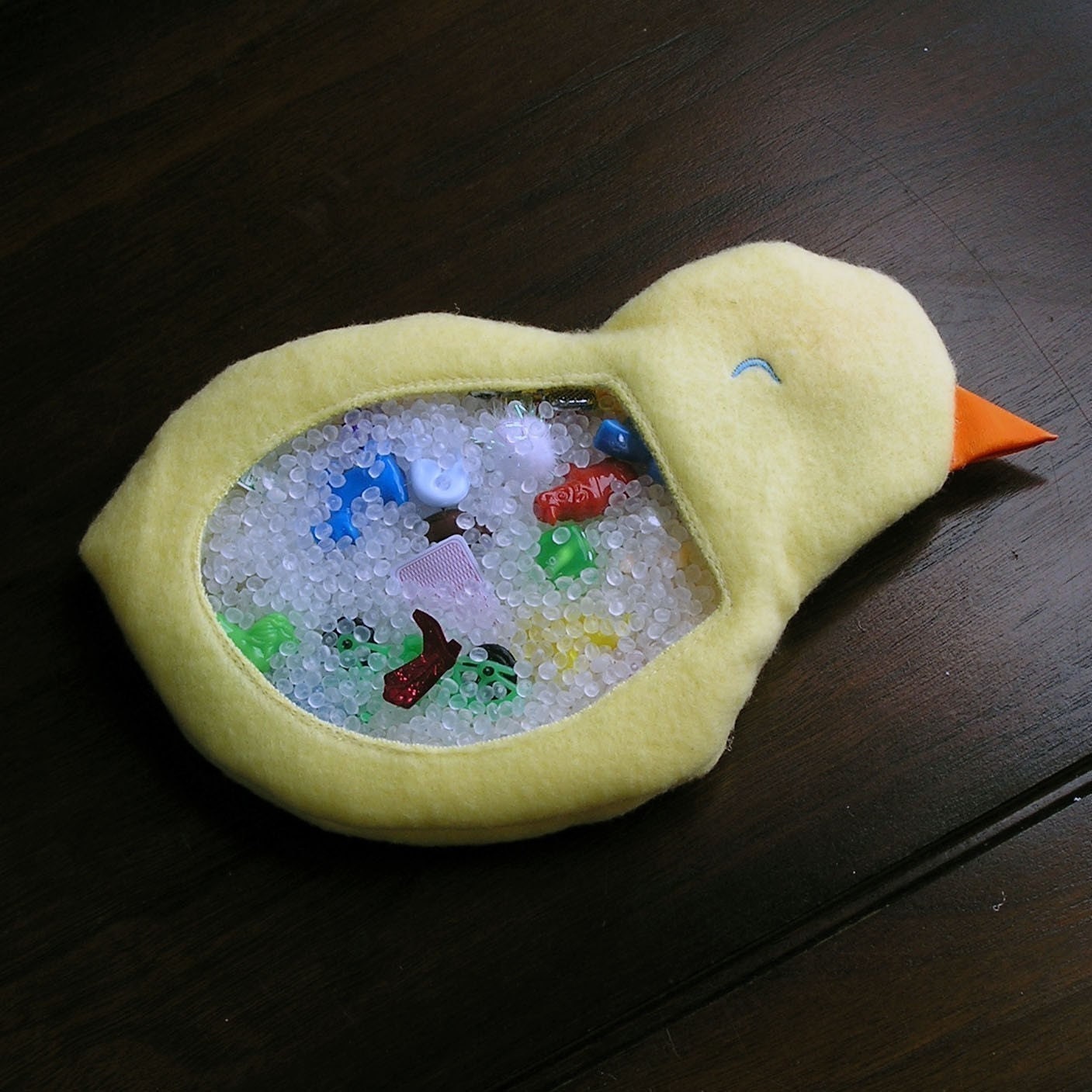 Chick I Spy Bag - adorable little chick ready to peck at your heartstrings