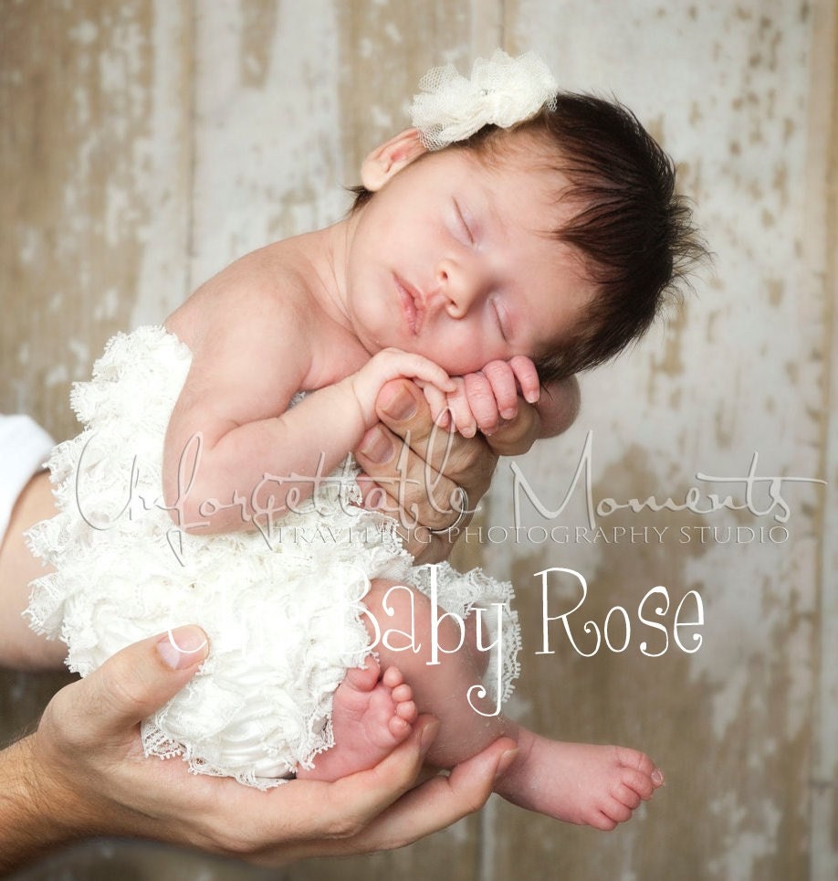 The Original Newborn Petti Romper in 21 Colors by Chic Baby Rose Great Photo Prop