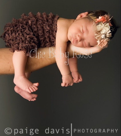 The Original Newborn Petti Romper in 21 Colors by Chic Baby Rose Great Photo Prop