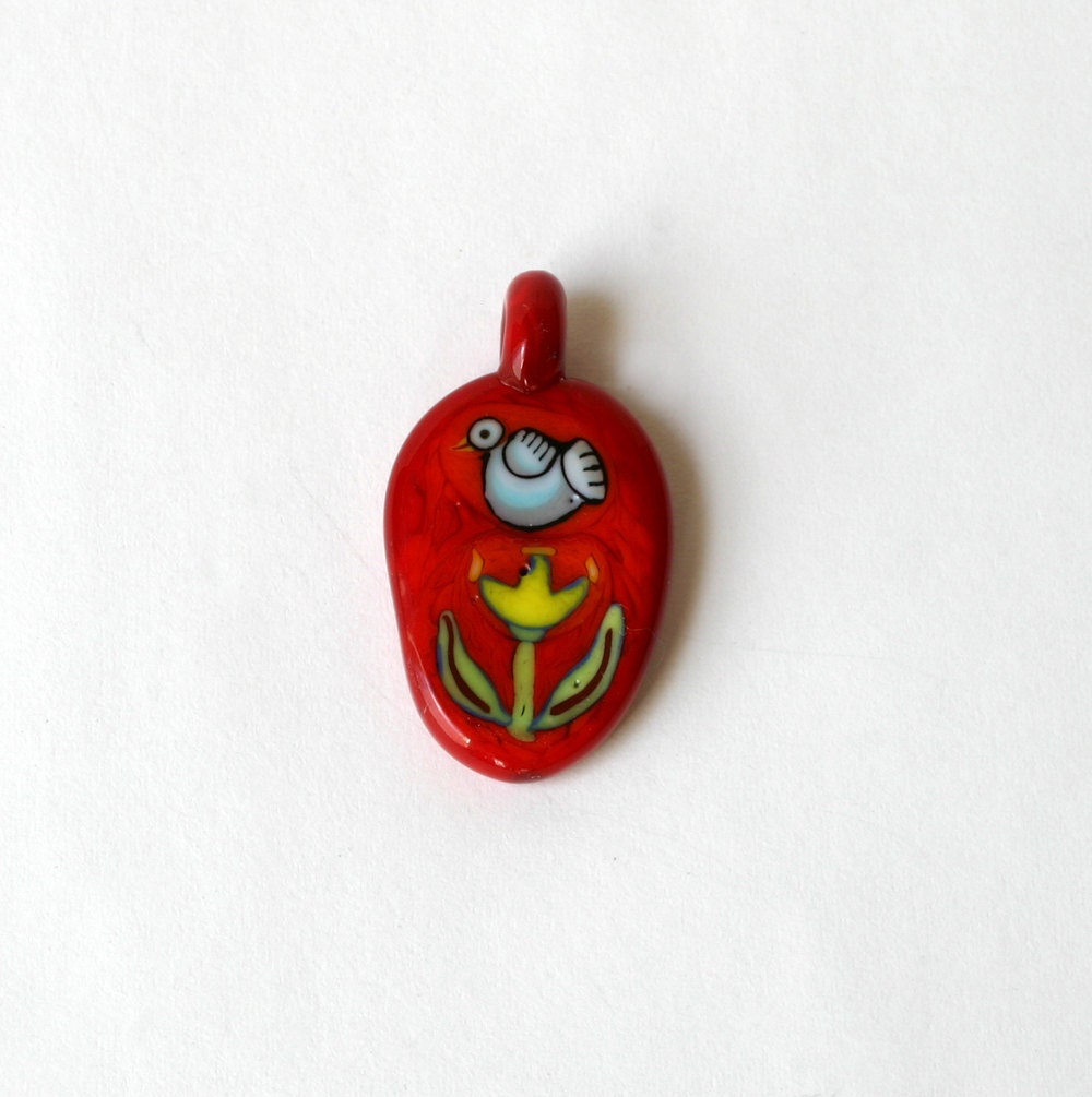 Little Blue Bird Pendant
