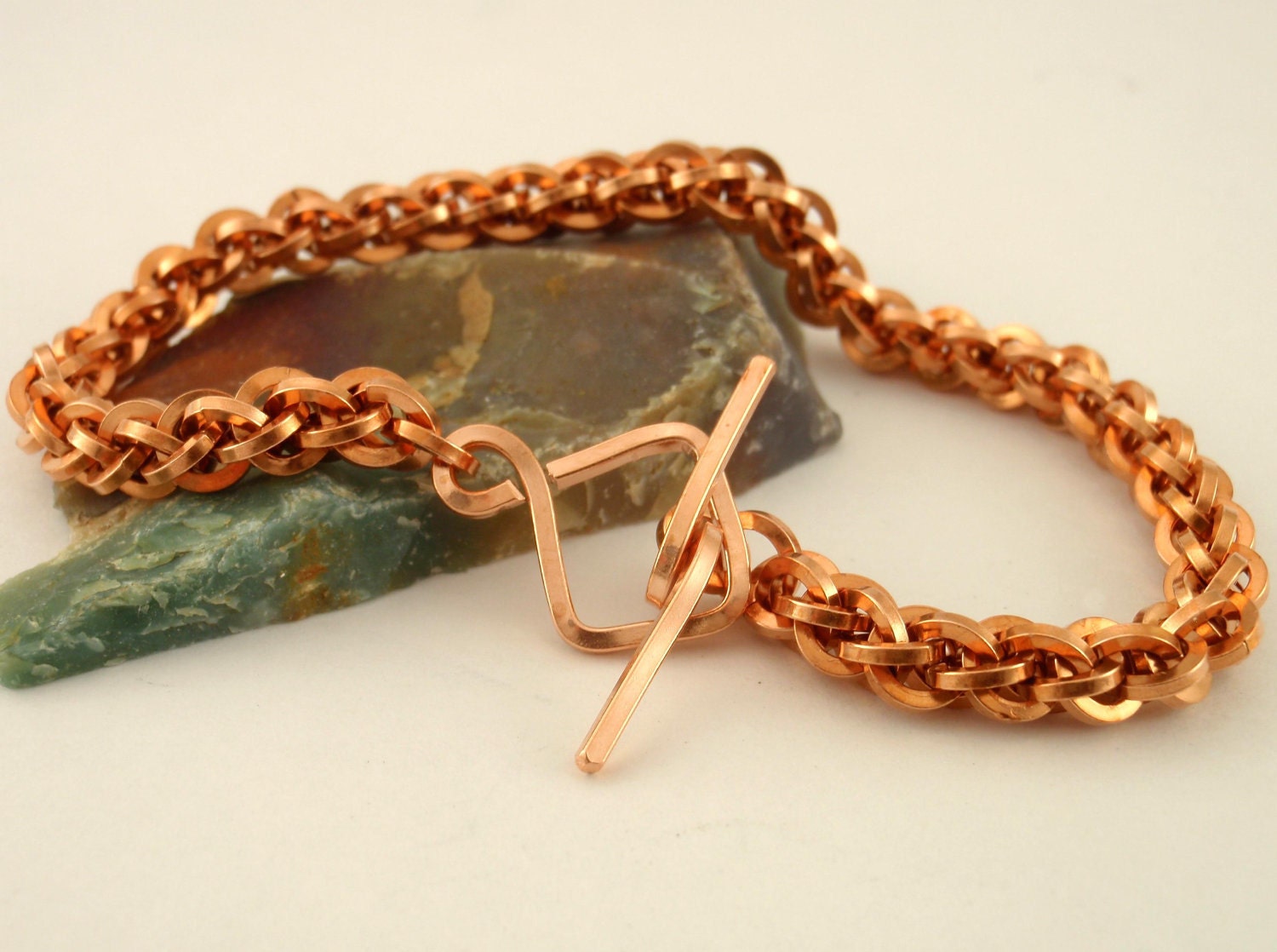 Square Copper Bracelet - Jens Pind Chainmaille