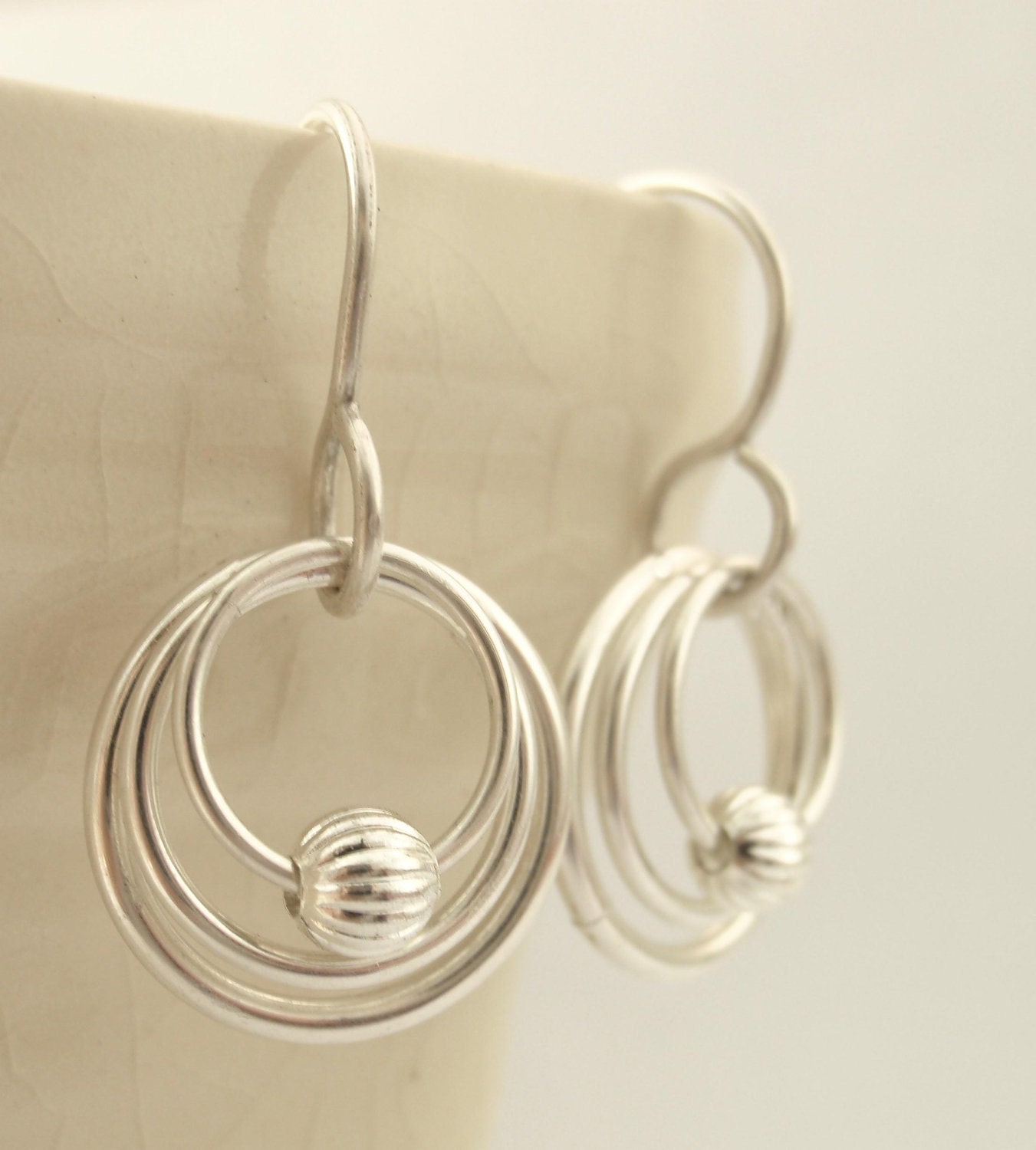 My Three Hoops Petite Earrings - Sterling Silver