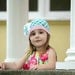 Crocheted Beanie "The Madison Rose" Robin's Egg Blue, Pastel Pink, White, Flower Open Weave Custom Colors