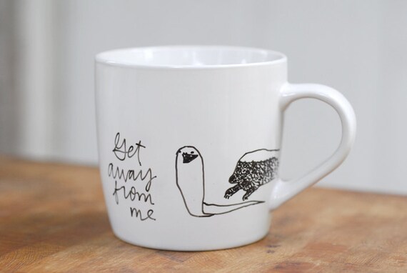 Honey Badger SET of 6 mugs