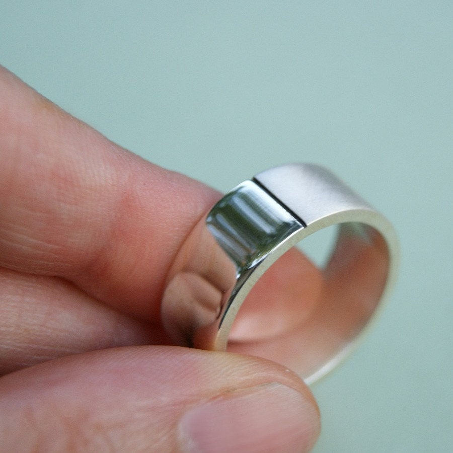 Half and Half Ring, size 9.75