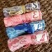 25% OFF Bridal Sale Bridesmaids Gifts Lace Jewelry Rolls Organizers Wallet with Monogram Set of 9 Choose Your Own Color Combo with Free Shi