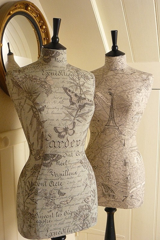 Botantical Garden of Butterflies Mannequin Dressform