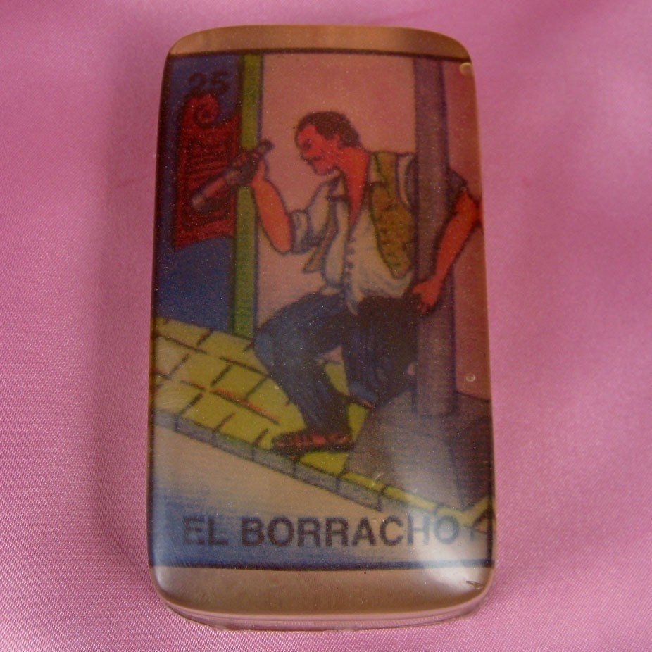 Mexican LOTERIA Soap - EL BORRACHO - Island Hideaway Scent - Vegan