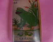 Mexican LOTERIA Soap - La RANA - FROG - Island Hideaway Scent