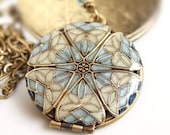 Locket, Blue Locket, Wedding Locket, Bridal Accessories, Boutique Centerpiece, Bridal Jewelry, Something Blue Necklace, Bridesmaid Jewelry