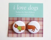 I love Dogs - Badges