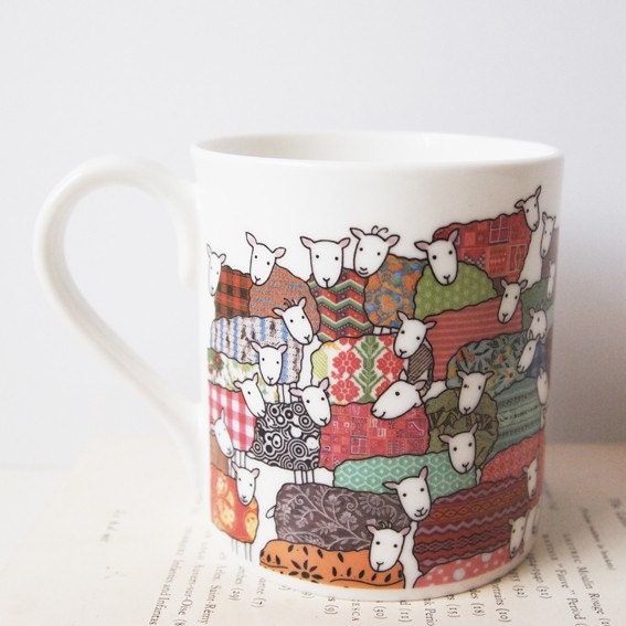 Colourful Sheep Mug