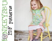 Boardwalk Flutter Sleeve Dress PDF eBook Pattern i