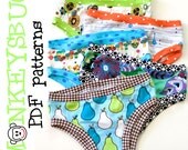 Knit Hipster or Bikini Briefs for Girls PDF eBook Pattern i