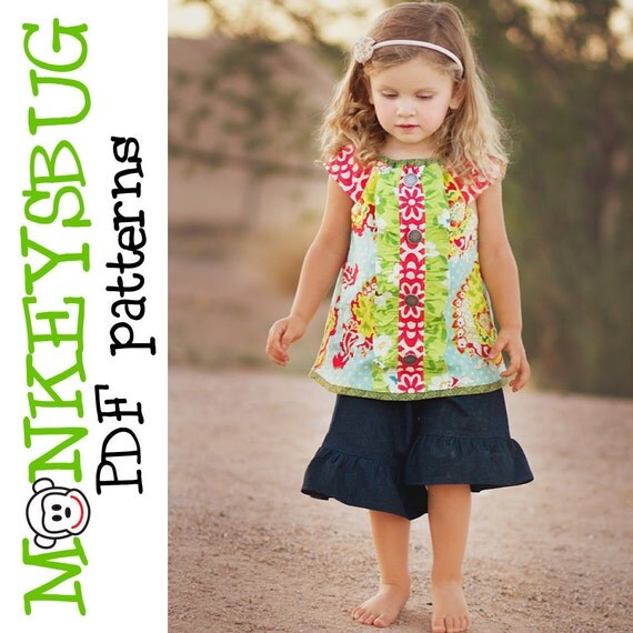 Beachcomber Ruffle Swing Top PDF eBook Pattern i