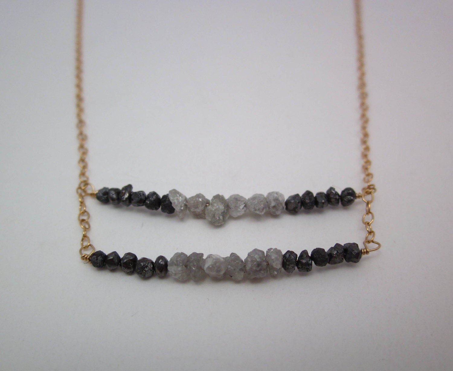Raw Diamond Necklace