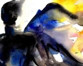 Angel No. 16  ... Abstract print from original painting like one featured in West Elm Catalog by Kathy Morton Stanion EBSQ