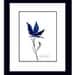 Blue Bloom ... Original abstract floral flower Watercolor painting EBSQ ... Free Shipping