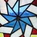 Stained Glass Patriotic Star, Red White and Blue,  Military, Veteran, Memorial Day, 4th of July