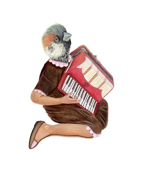 the lonesome accordionist