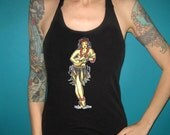 Sailor Jerry Tattoo Flash halter diy top rock shirt Small Medium or Large