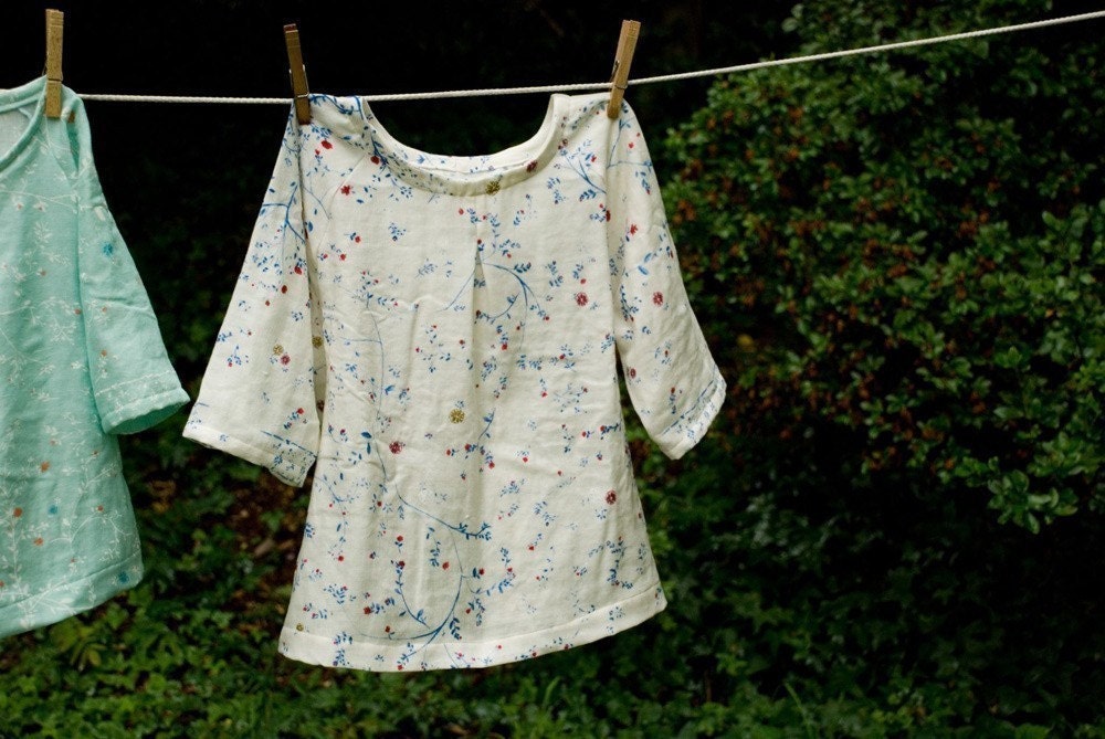 CLEARANCE - 65% OFF - Flora Tunic and Twirly Skirt Sewing Pattern