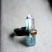 The Future Ring- Aqua Aura crystal in Handmade Sterling Silver