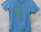 Bicycle T Shirt - Road Bike on Galaxy Blue - XL Only