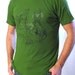 Fashionable Frogs T-shirt on Earth Green - Men's Tee Shirt XXS XS S M L XL 2XL 3XL