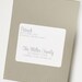 Sunny Slate Address Label