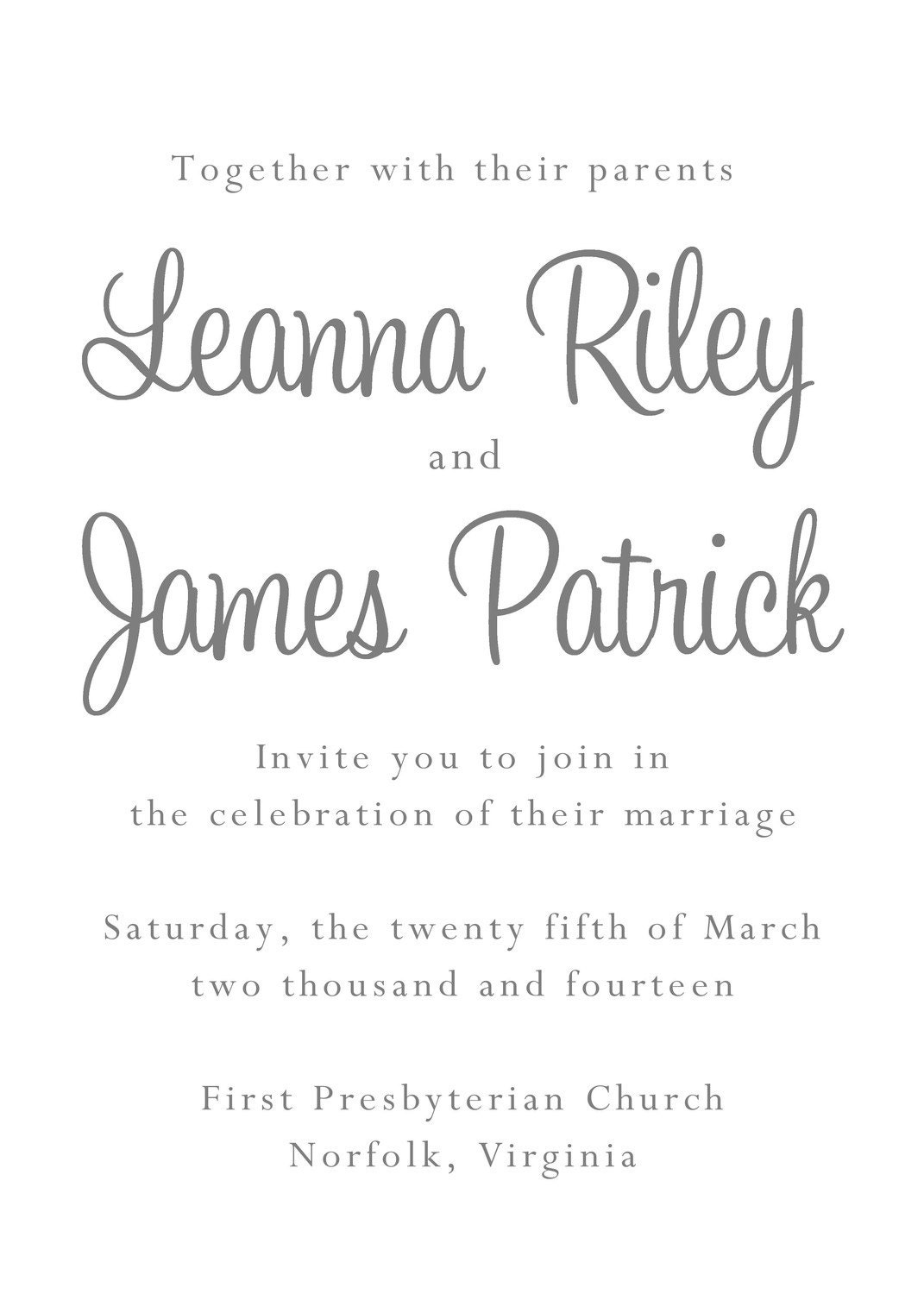 Luxury, Boxed, Summer Wedding Pinwheels Invitation  - Summer Slate