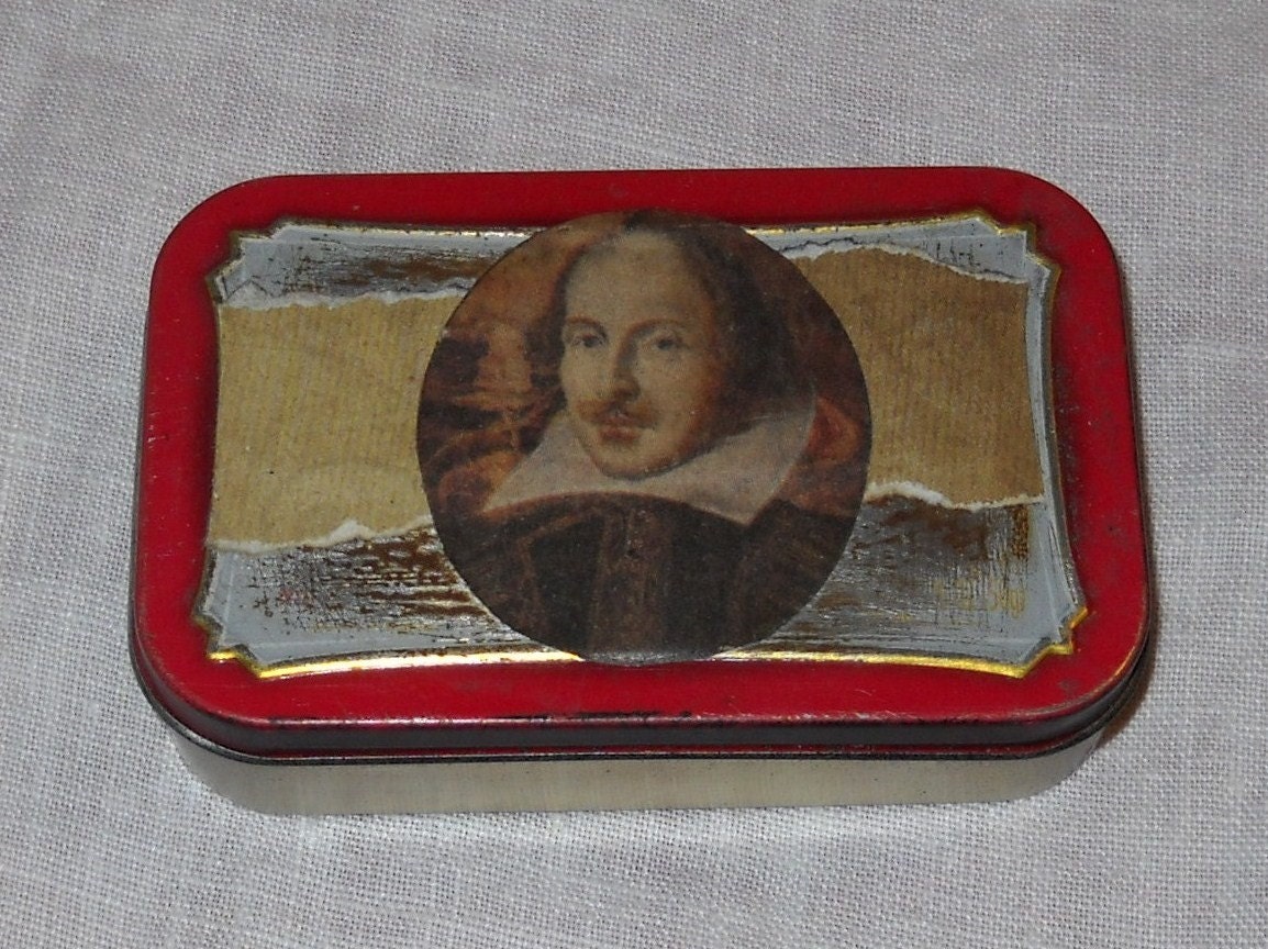 3-d Shakespeare Collage Assemblage