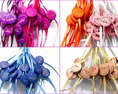 100 Custom wooden tags / labels garment tags personalized labels for your knitwear