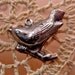 SALE SPRING - Nightingale Charm Pewter Dark Patina Bird