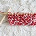 CHUNKY bakers twine - red and white