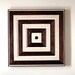Reclaimed Wood Sculpture. Modern Wall Art.
