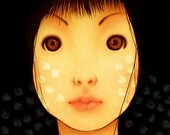 My Eyes are Like Beasts- 4x6 Giclee Print