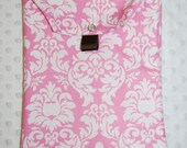Cute Candy Damask Diapers and Wipers Bag