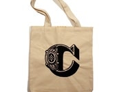 LOYALTY AND BLOOD - Letter C Totebag - Small