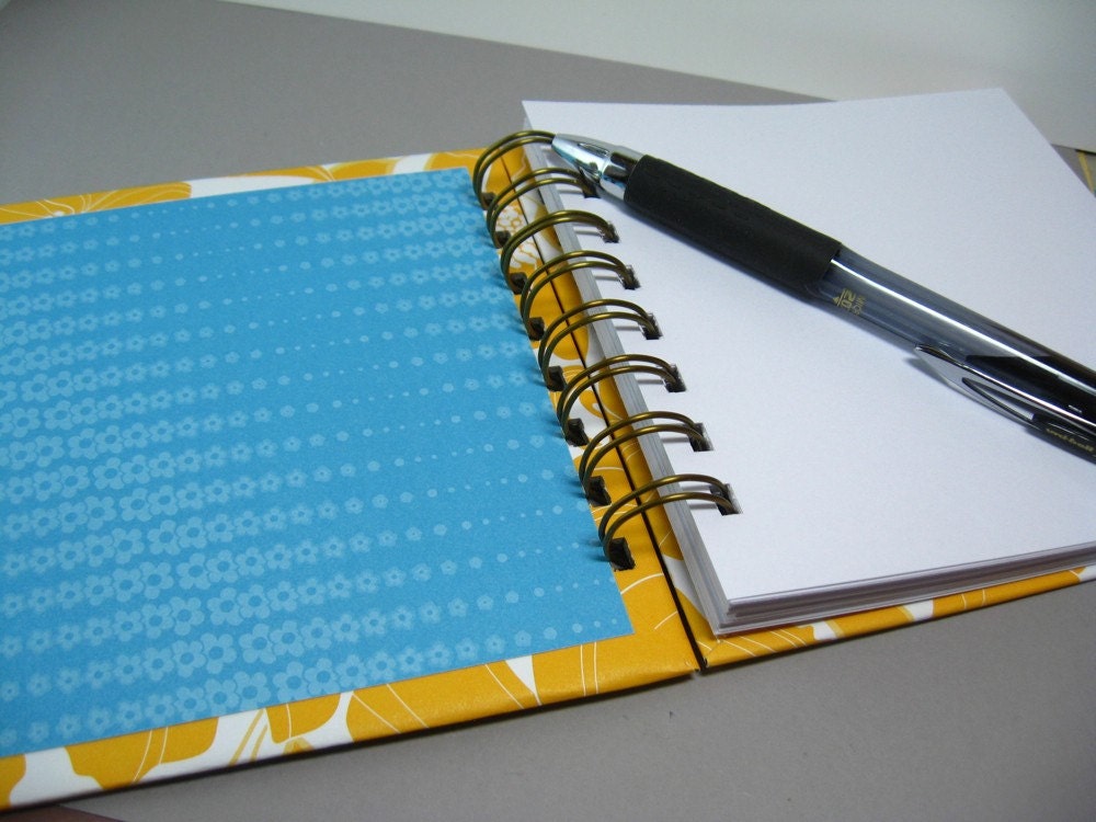 Sketchbook or Journal - Yellow Hibiscus