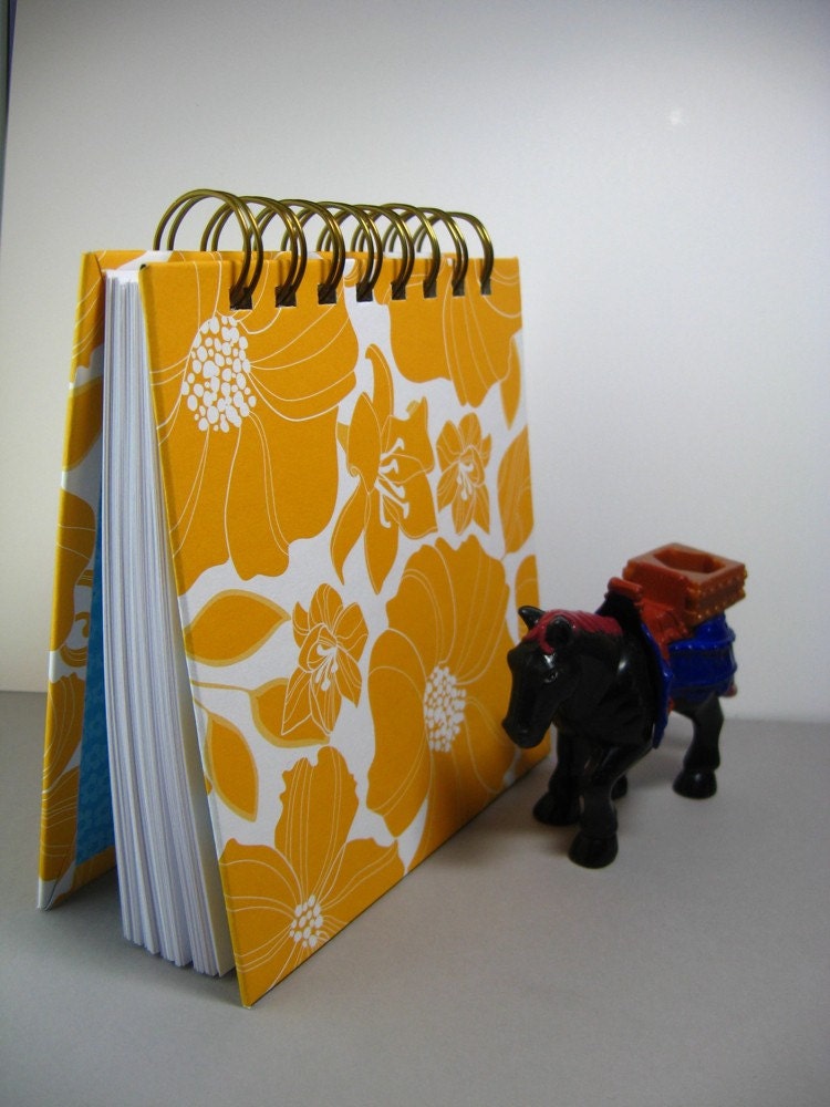 Sketchbook or Journal - Yellow Hibiscus