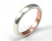 Rose Gold and Silver Ring