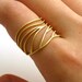 Gold Dragonfly Wing