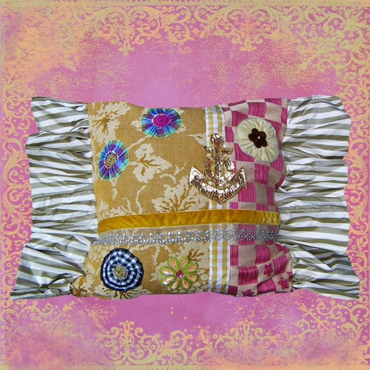 anchors away pillow