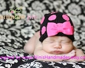 HOTPINK BABY BEANIE - For Custom orders and  Current Turnaround time Read below