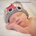 Knit FIRETRUCK Baby Hat, Beanie, Newborn photography, Truck, Firefighters, Christmas, Childrens clothing, Toddler Hats, Firetruck applique
