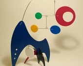 Modern Table Top Sculpture Mobo-Circo Art Stabile Mobile