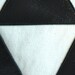 Bag - leather triangles