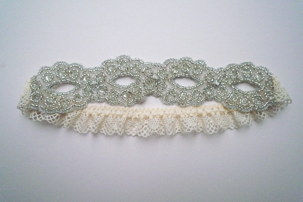 Goddess beaded garter